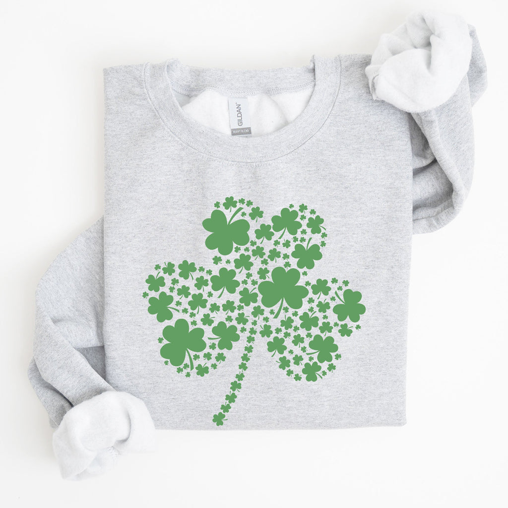 St. Paddy's Day Shamrock Clover Retro Festive Lucky Irish Lucky Charm Sweatshirt