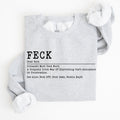 Feck Definition Irish Luck St Patrick's Day Clover Shamrock Lucky Charm Celebration Sweatshirt