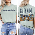 Salty Moms Beach Club Mother's Day Sun Summer Beach Vibes Sea Breeze Comfort Colors Tee