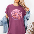 Helping Little Minds Boho Floral Back To School First Day Teacher Appreciation Comfort Colors Tee