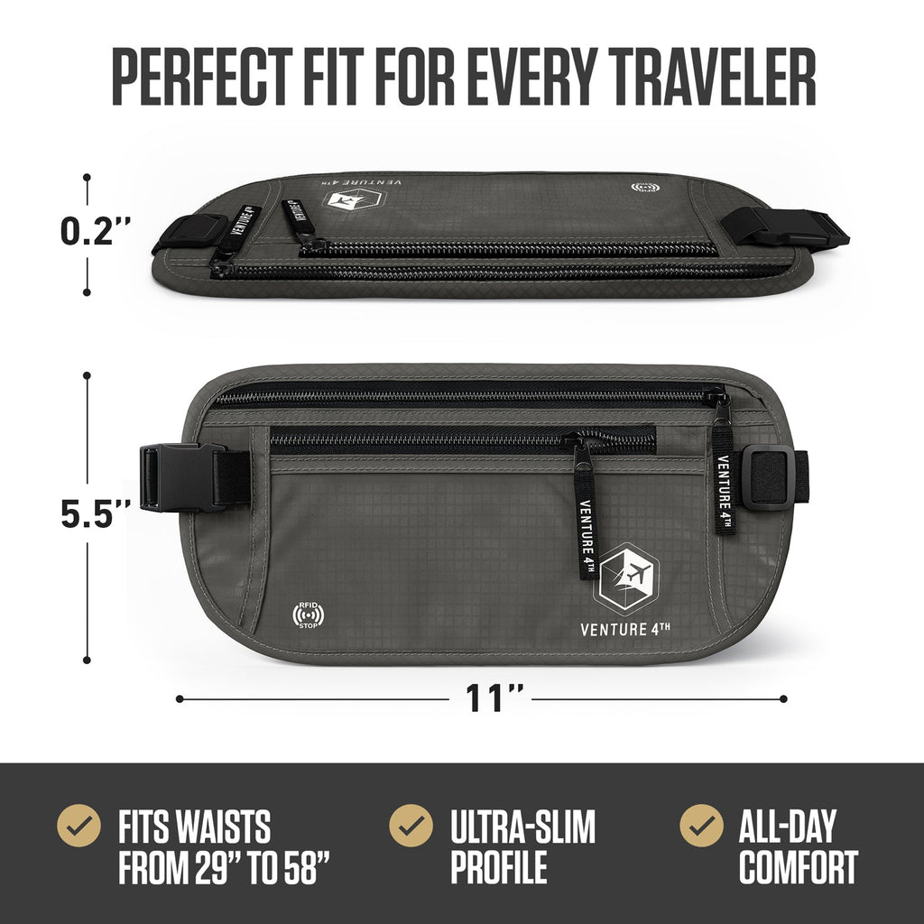 RFID Safe Money Belt