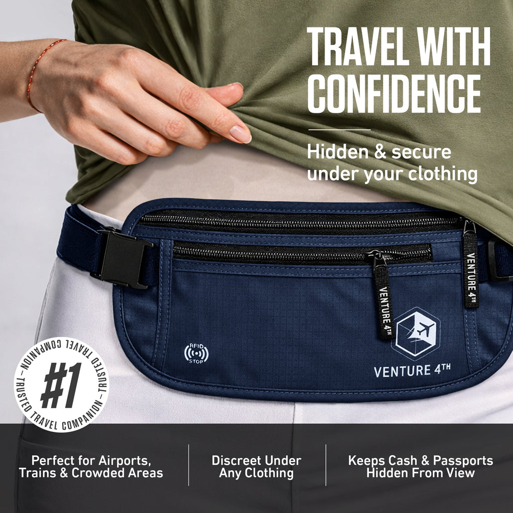 RFID Safe Money Belt