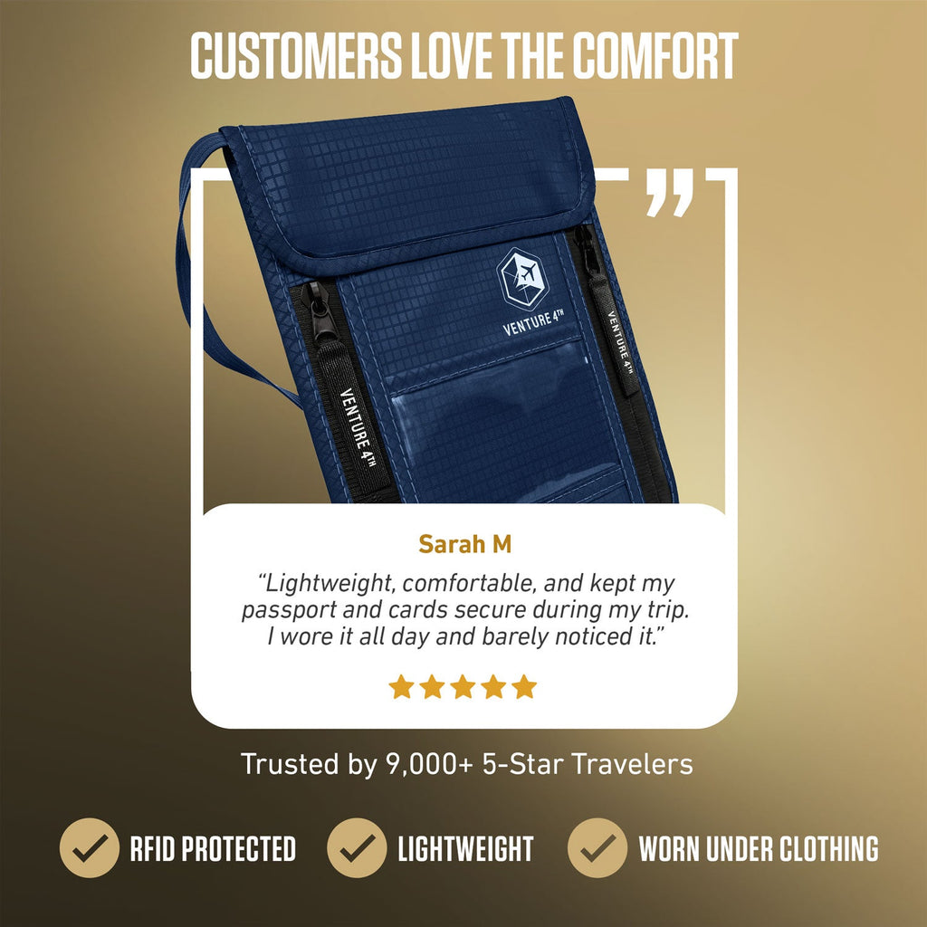 RFID Neck Pouch