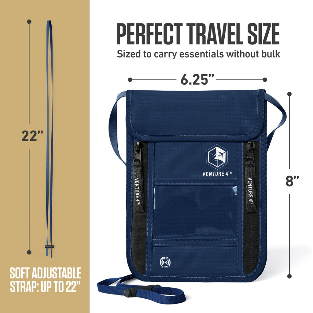RFID Neck Pouch