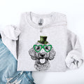 Labradoodle Adorable Dog St Patrick's Day Irish Lucky Festive Cozy For Dog Lovers Sweatshirt