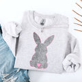 Leopard Print Bunny Easter Jesus Rabbit Holiday Celebration Limited Edition Sweatshirt