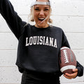 Louisiana Football Tailgate Party University Game Day Spirit State Pride Sweatshirt