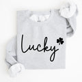 Lucky Shamrock St Patrick's Day Cozy Festive Celtic Celebration Edition Keepsake Sweatshirt