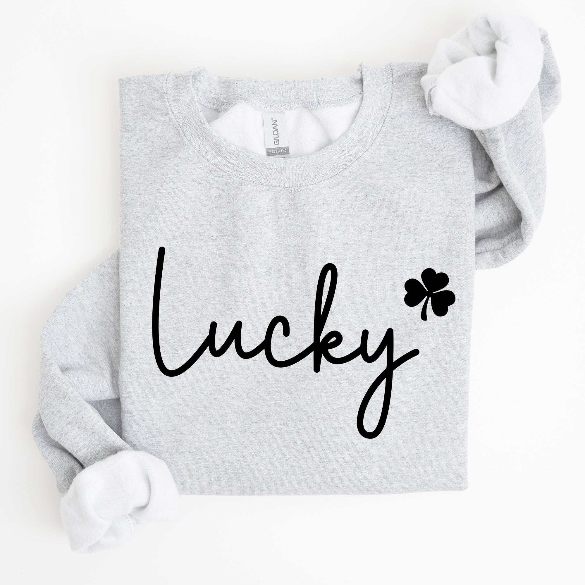 Lucky Shamrock St Patrick's Day Cozy Festive Celtic Celebration Edition Keepsake Sweatshirt