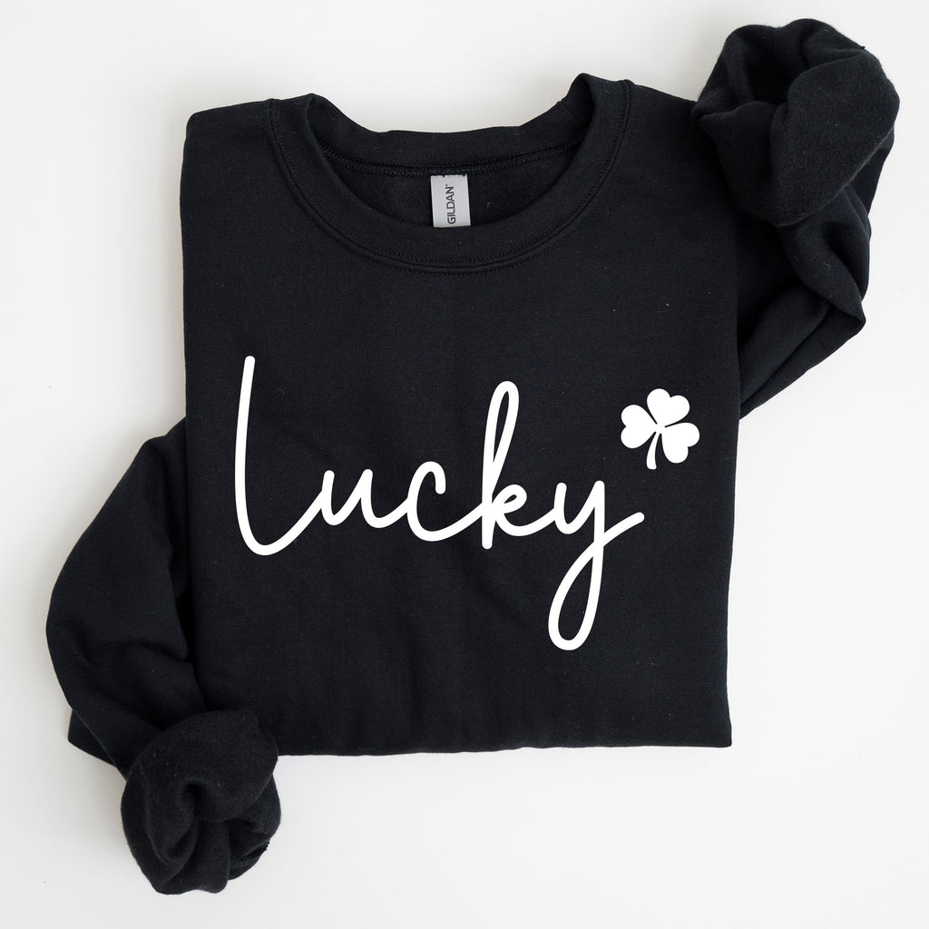 Lucky Shamrock St Patrick's Day Cozy Festive Celtic Celebration Edition Keepsake Sweatshirt