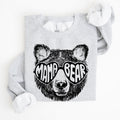Mama Bear Mother's Day Tribute To Moms And Their Little Ones Design From The Heart Cozy Fleece Sweatshirt
