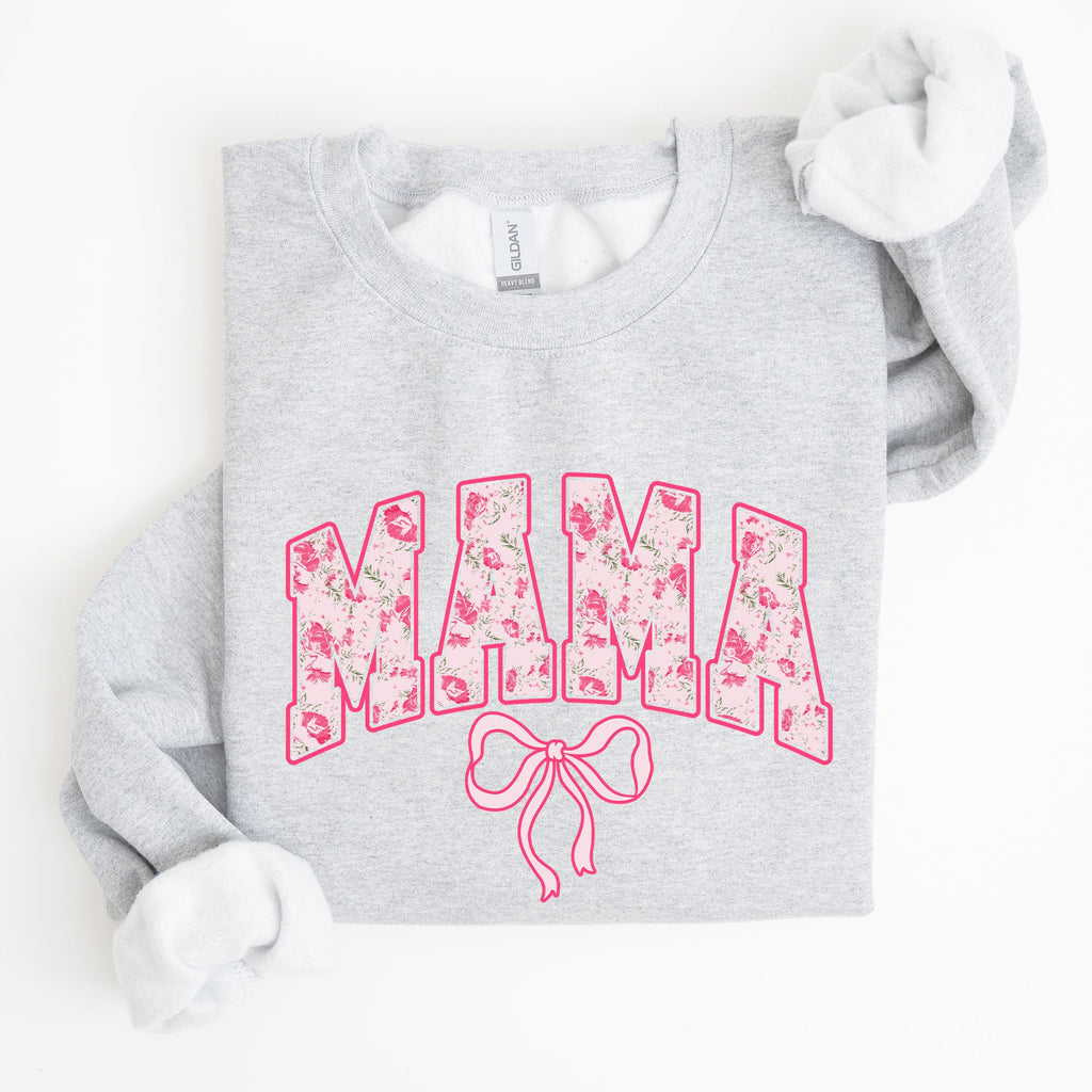 Mama Coquette Pink Bows Trend Girly Soft Girl Era Capsule Edition Line Sweatshirt