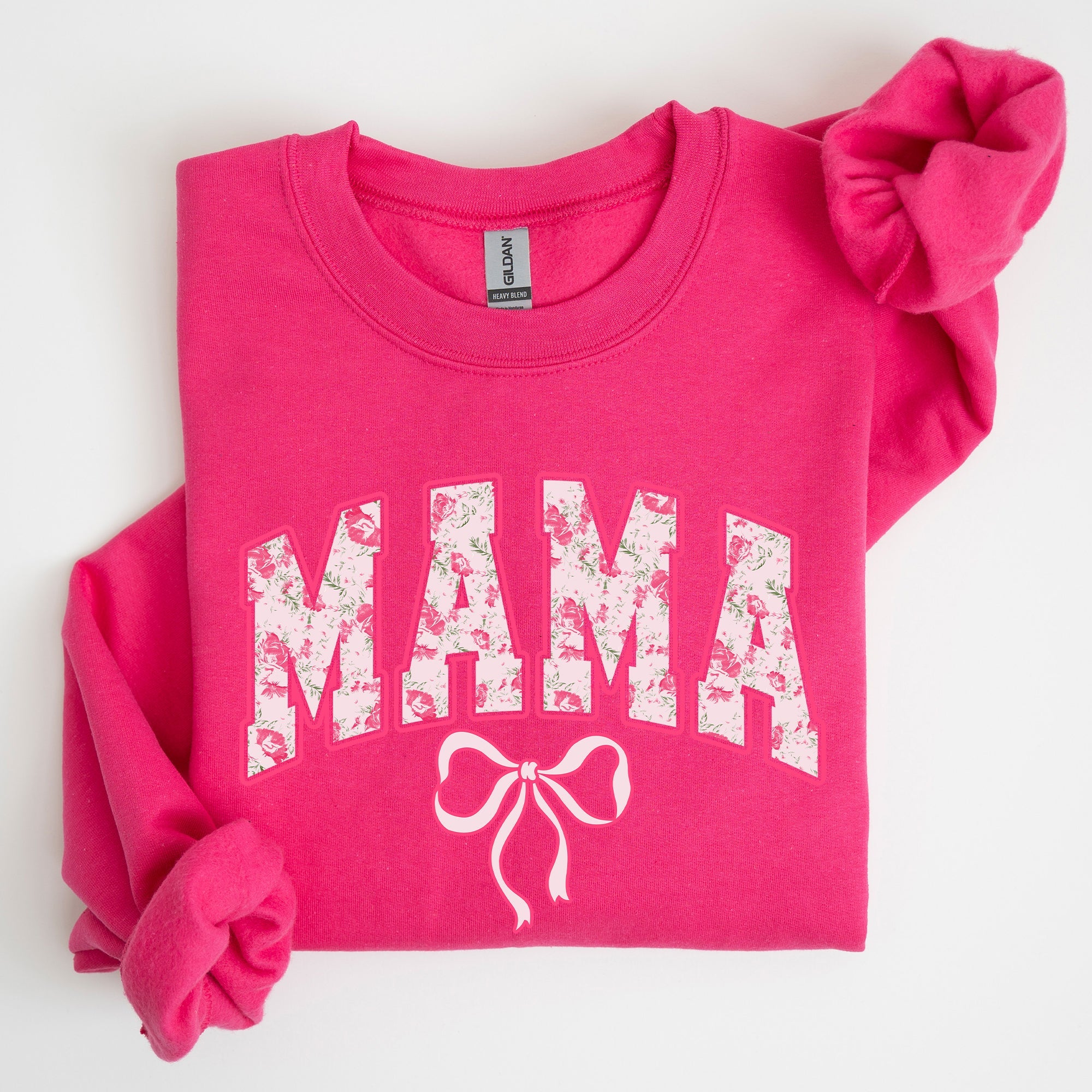 Mama Coquette Pink Bows Trend Girly Soft Girl Era Capsule Edition Line Sweatshirt