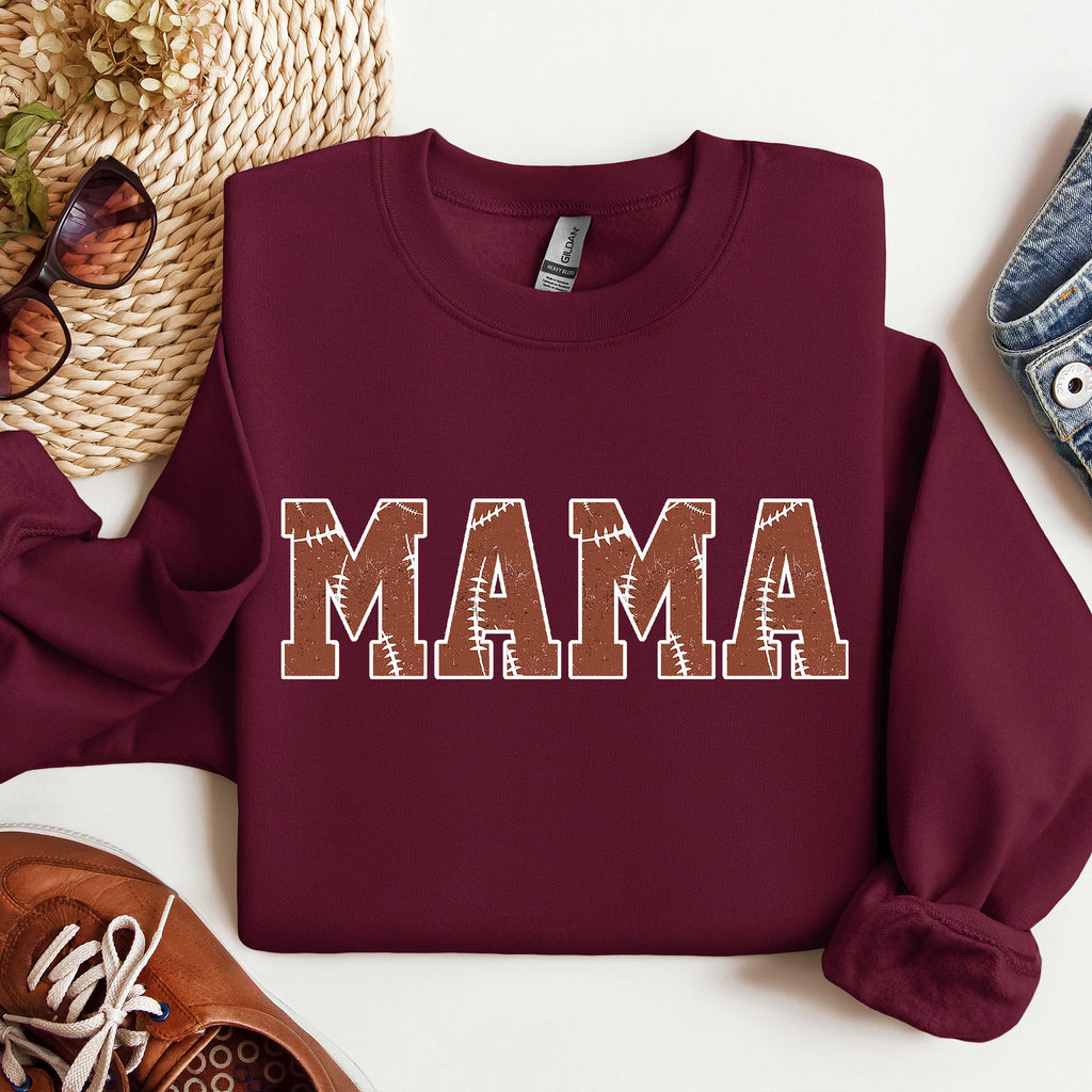 Mama Football Sports Game Day Big Game Touchdown Tailgate Party Limited Edition Sweatshirt