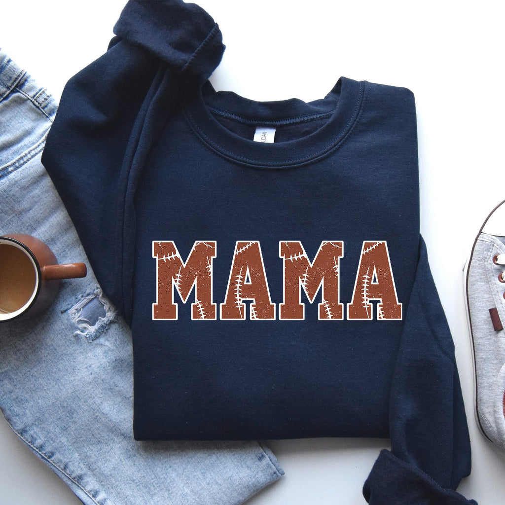 Mama Football Sports Game Day Big Game Touchdown Tailgate Party Limited Edition Sweatshirt