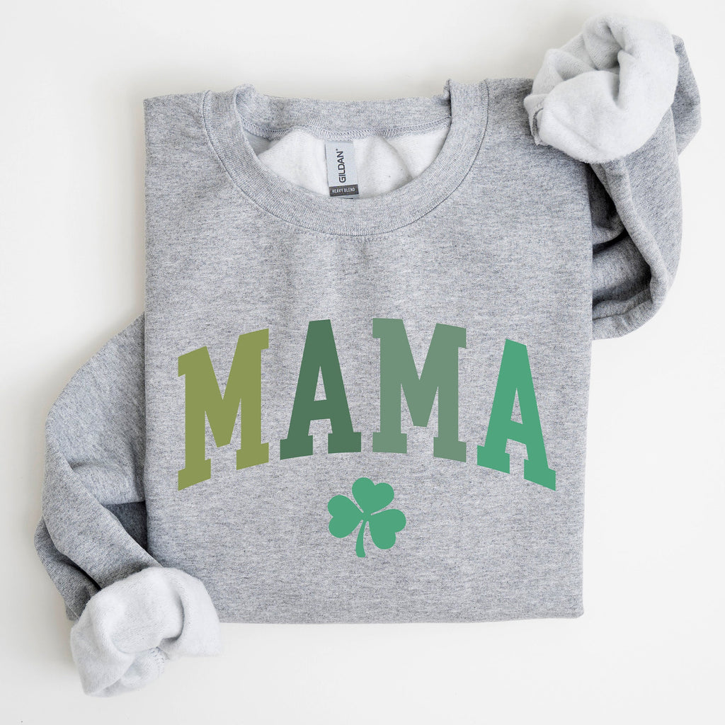 Mama Shamrock Collegiate St. Patrick's Day Spirit Edition Collectible Sweatshirt
