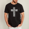 Man Of God, Fisher Of Men, Gospel, Jesus, Christian Faith Graphic Comfort Colors Tee