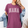 Nana, Faux Lace, Coquette, Varsity, Mother's Day T-Shirt Comfort Colors Tee Exclusive Limited Edition