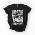 Night Of Horrors Halloween Spooky Scary Witch Midnight Monster Mash Edition Comfort Colors Tee