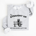 Not Having A Good Time Raccoon Meme Expression Of Internet Humor Edition Sweatshirt