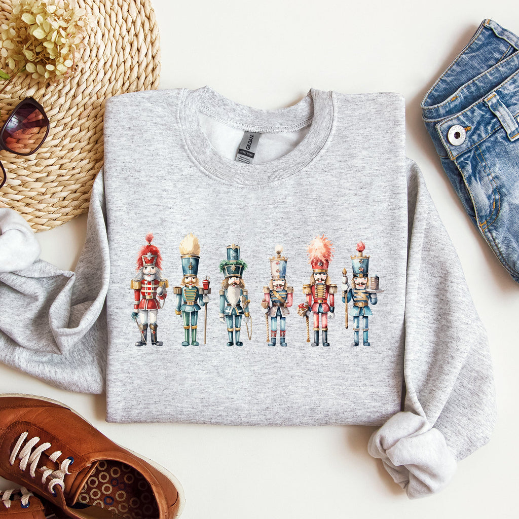 Nutcrackers Christmas Santa Winter Xmas Snow Ballet Seasonal Edition Classic Sweatshirt