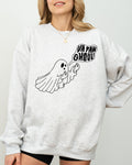 Va Fan Ghoul Skeleton Spooky Ghost Witch Halloween Costume Edition Graphic Sweatshirt