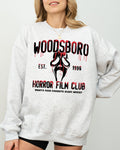 Woodsboro Horror Film Skeleton Spooky Ghost Funny Witch Aesthetic Meme Halloween Costume Sweatshirt