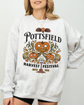 Pottsfield Harvest Festival Spooky Witch Meme Halloween Costume Celebration Theme Sweatshirt