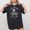 I Have No Idea Skeleton Ghost Witch Skull Meme Halloween Costume Comfort Colors Tee