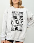 Hocus Pocus Apothecary Skeleton Witch Skull Spooky Halloween Costume Meme Sweatshirt