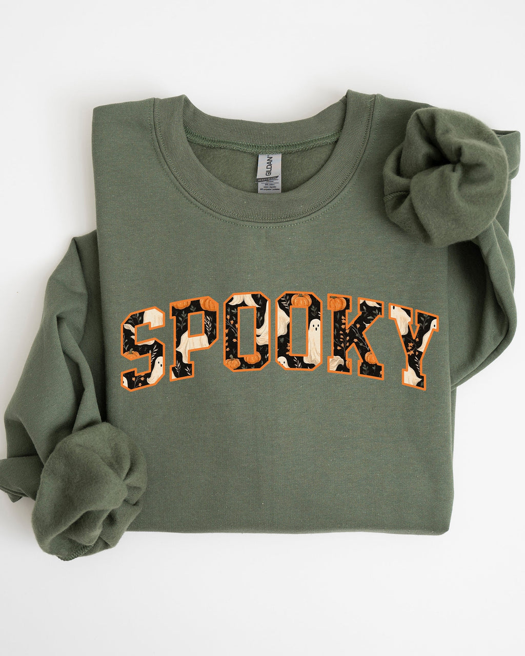 Spooky Skeleton Ghost Witch Skull Meme Aesthetic Halloween Costume Collection Sweatshirt