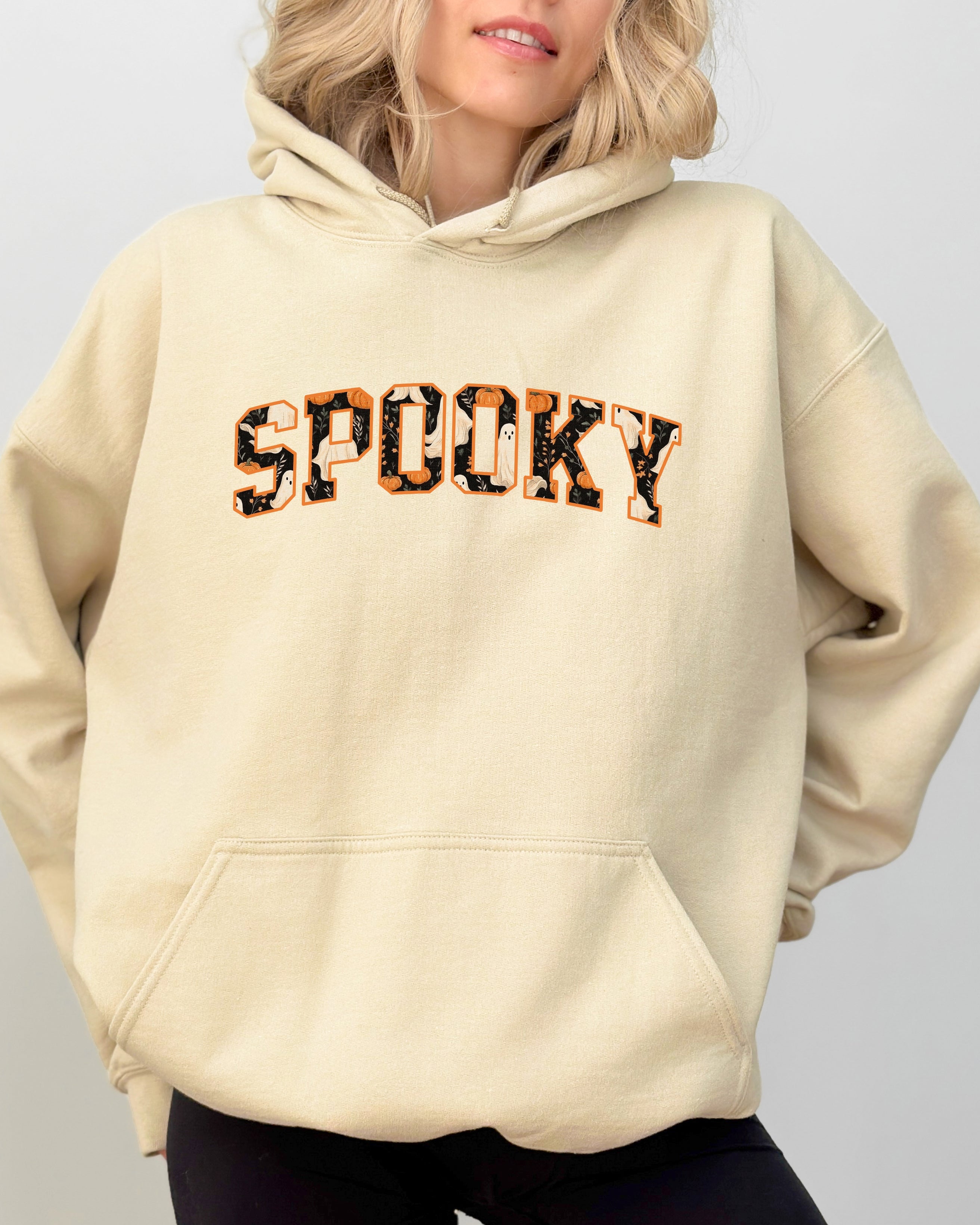 Spooky Skeleton Ghost Witch Skull Meme Halloween Costume Aesthetic Nightmare Edition Hoodie