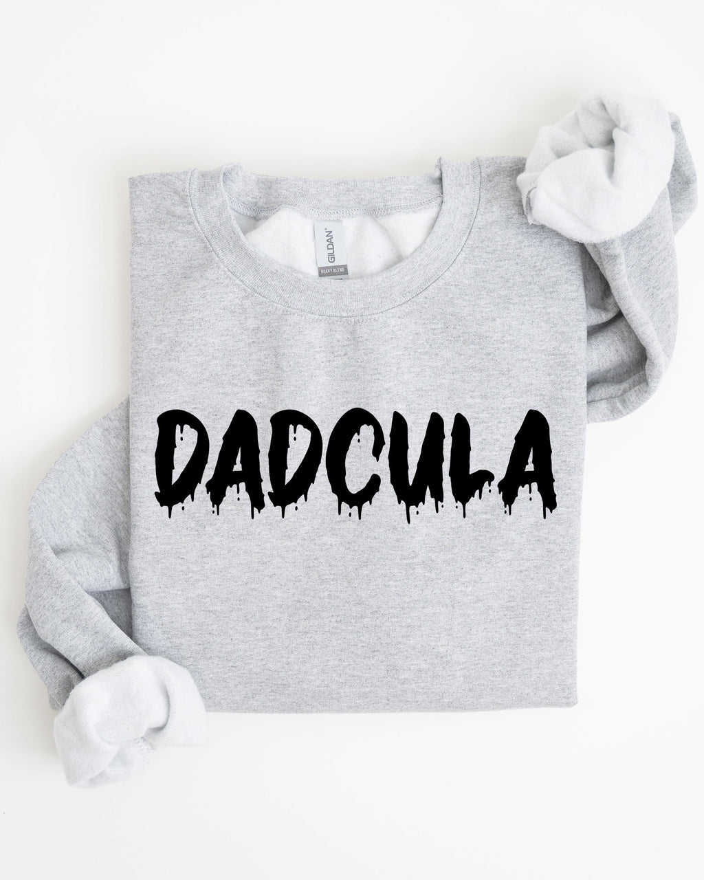 Dadcula Spooky Bat Ghost Witch Skull Aesthetic Meme Halloween Costume Sweatshirt