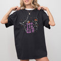 Yee Haw Dancing Skeletons Western Witch Skull Aesthetic Meme Halloween Costume Comfort Colors Tee