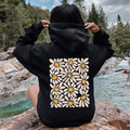 Vintage Daisies Floral Design Featuring Soft Fleece Lining And Cozy Warmth Hoodie