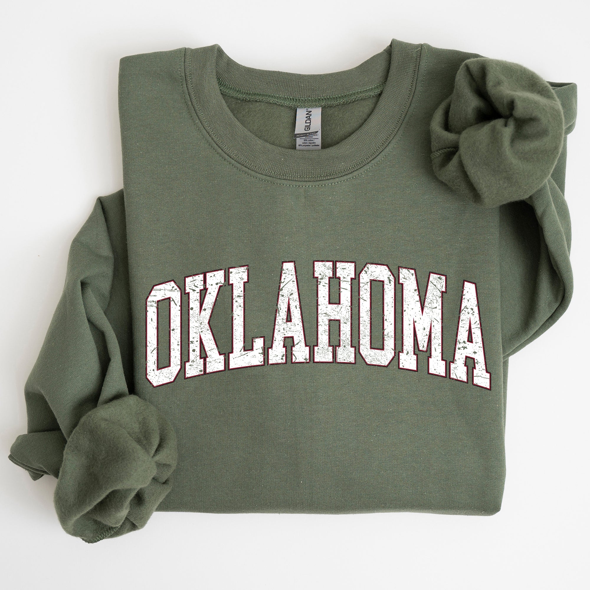 Oklahoma Football Game Day Tailgate Big Game Touchdown University State Sweatshirt