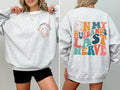 On My Husband's Last Nerve For The Witty Wife Navigating Marriage And Daily Life Humor Sweatshirt