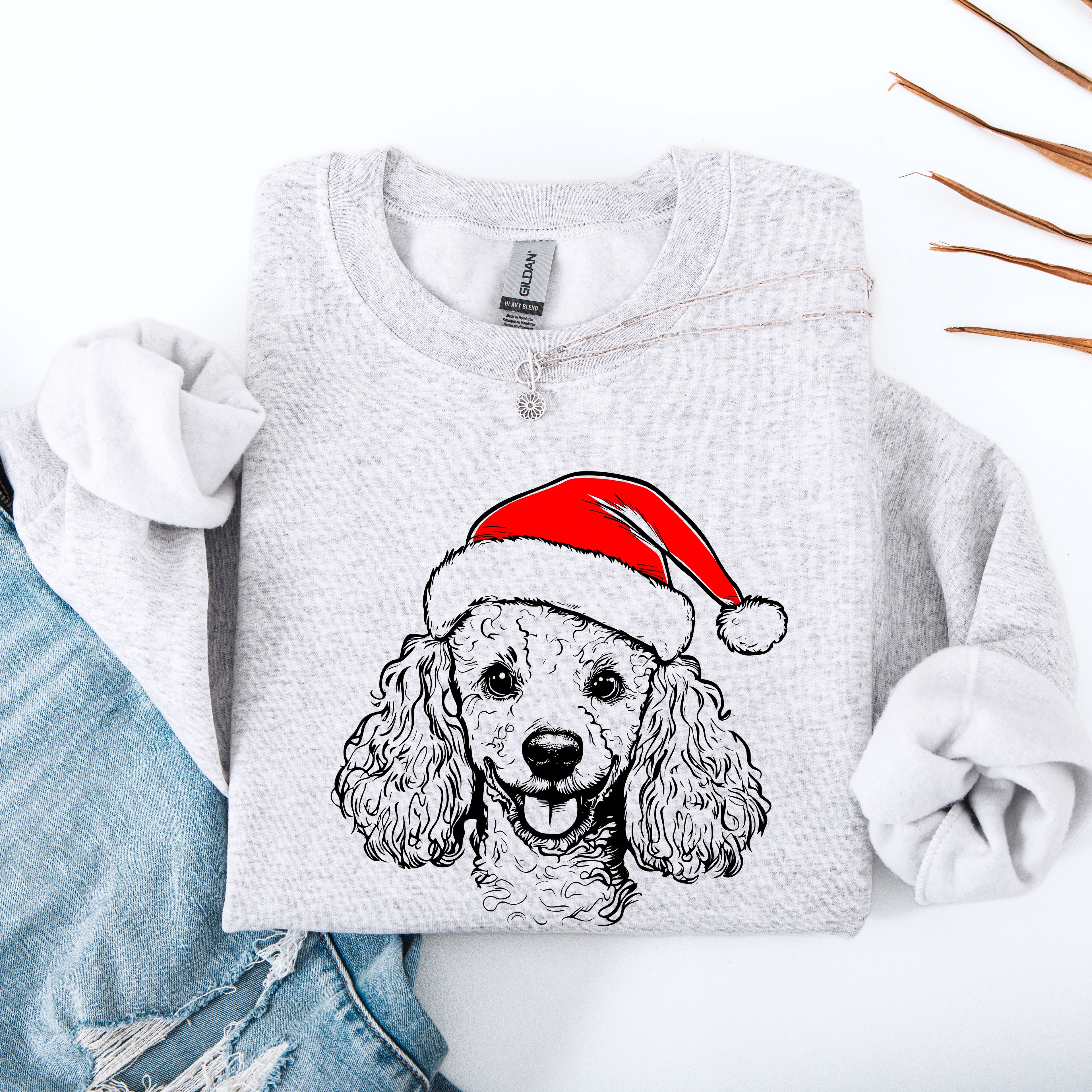 Poodle Lover For Dog Breed Enthusiasts Worldwide Cozy Warm Premium Luxe Sweatshirt