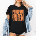 Pumpkin Queen Halloween Autumn Seasonal Celebration Limited Edition Premium Graphic Tee