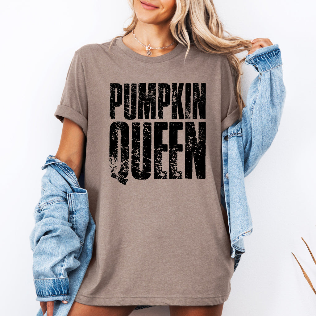 Pumpkin Queen Halloween Autumn Seasonal Celebration Limited Edition Premium Graphic Tee