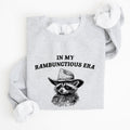 Rambunctious Era Raccoon Meme Aesthetic Funny Pop Culture Icon Cozy Fleece Edition Sweatshirt