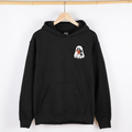 Reading Ghost Cat Pocket Bookish Halloween Library Cozy Spooky Night Graphic Hoodie