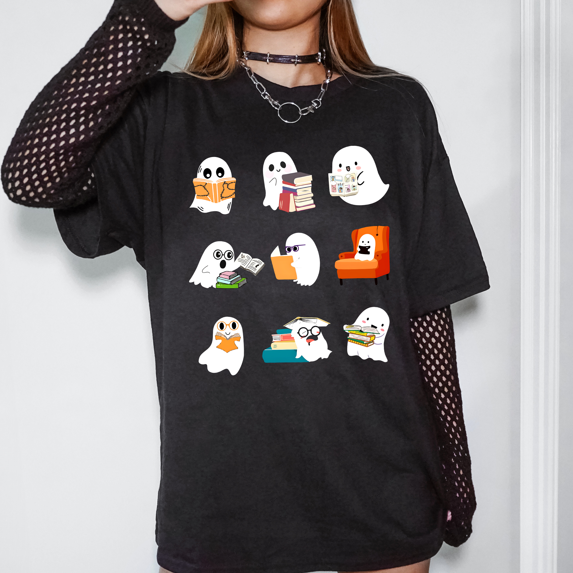Reading Ghosts Graphic Tee