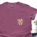Retro Mama Butterfly Hippie Vintage Boho Style Pocket Tee Edition Forever Free Spirit Graphic Tee