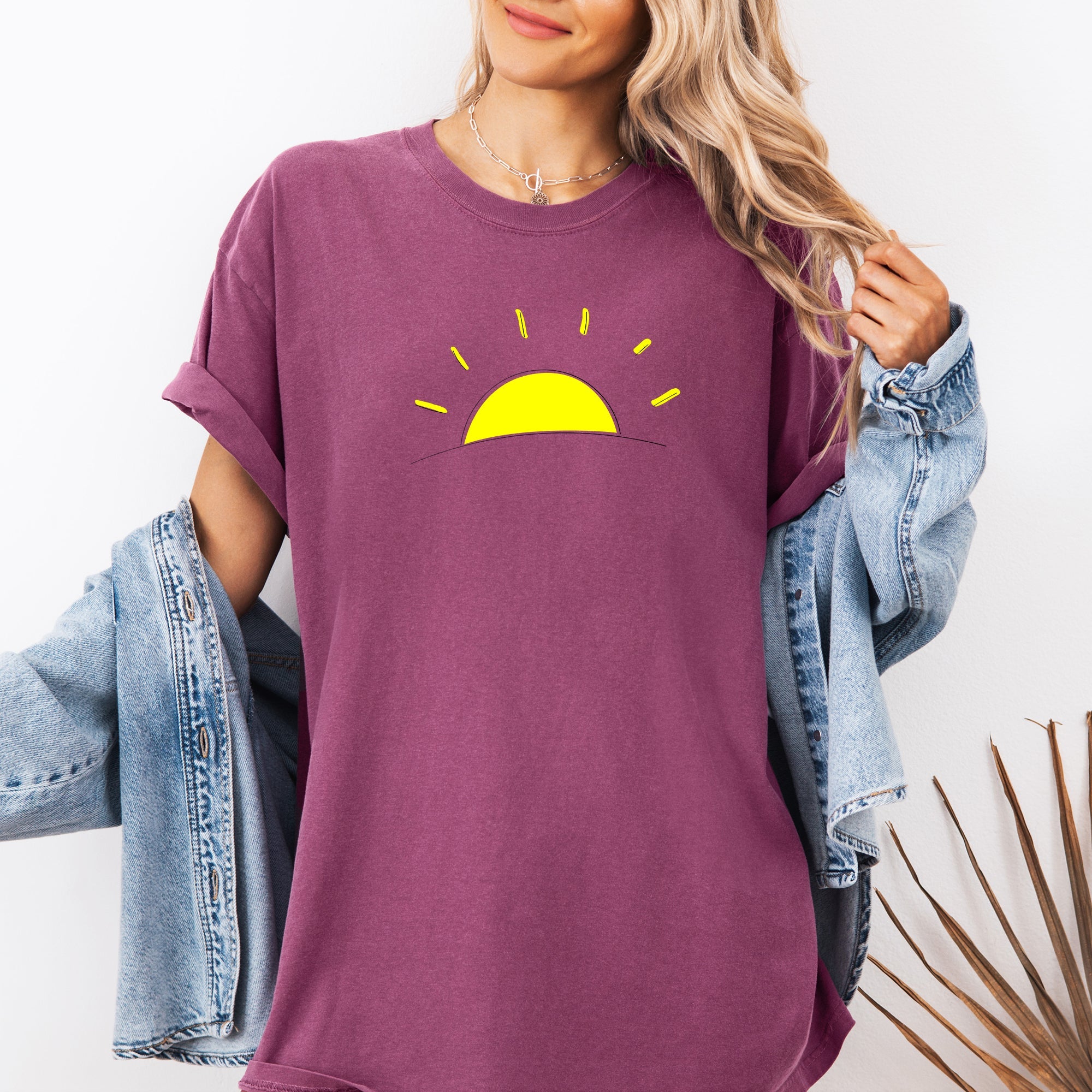Retro Minimalist Sunset, Beach, Summer Limited Edition Premium Soft Comfort Colors Tee