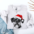 Schnauzer Dog Lover Breed Enthusiast Graphic Design For Pet Parents And Dog Lovers Sweatshirt