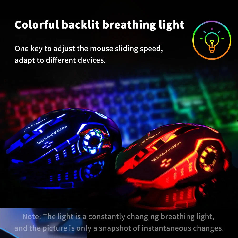 Wireless Gaming Mouse Bluetooth