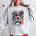 Sheltie Shetland Sheepdog Patriotic American Pet Lover USA 4th Of July Sweatshirt