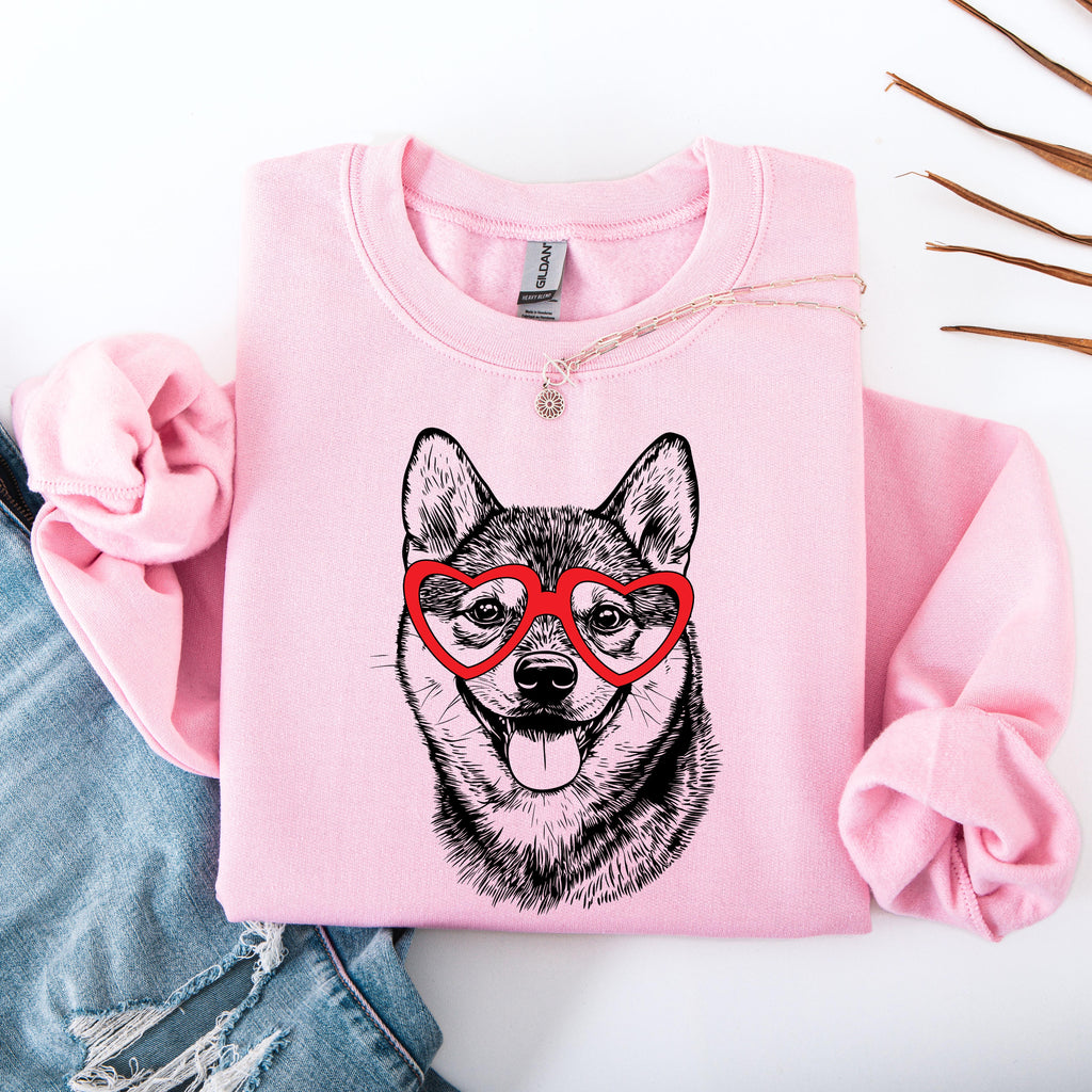 Shiba Inu Dog Lover Breed Graphic Celebrate The Beloved Shiba With Pet Themed Art Sweatshirt