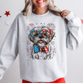 Shih Tzu Patriotic Dog USA America Pet Lover 4th Of July Independence Day Celebration Sweatshirt